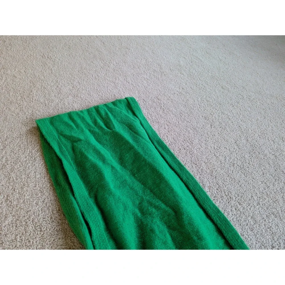 On 34th Green Winter Scarf NWT MC9542304 Women One Size Ribbed Knit